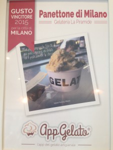 Gelateria La Piramide_Vincitore Gelato Festival Milano col gusto Panettone
